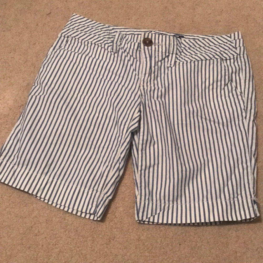 American Eagle Stripe Shorts